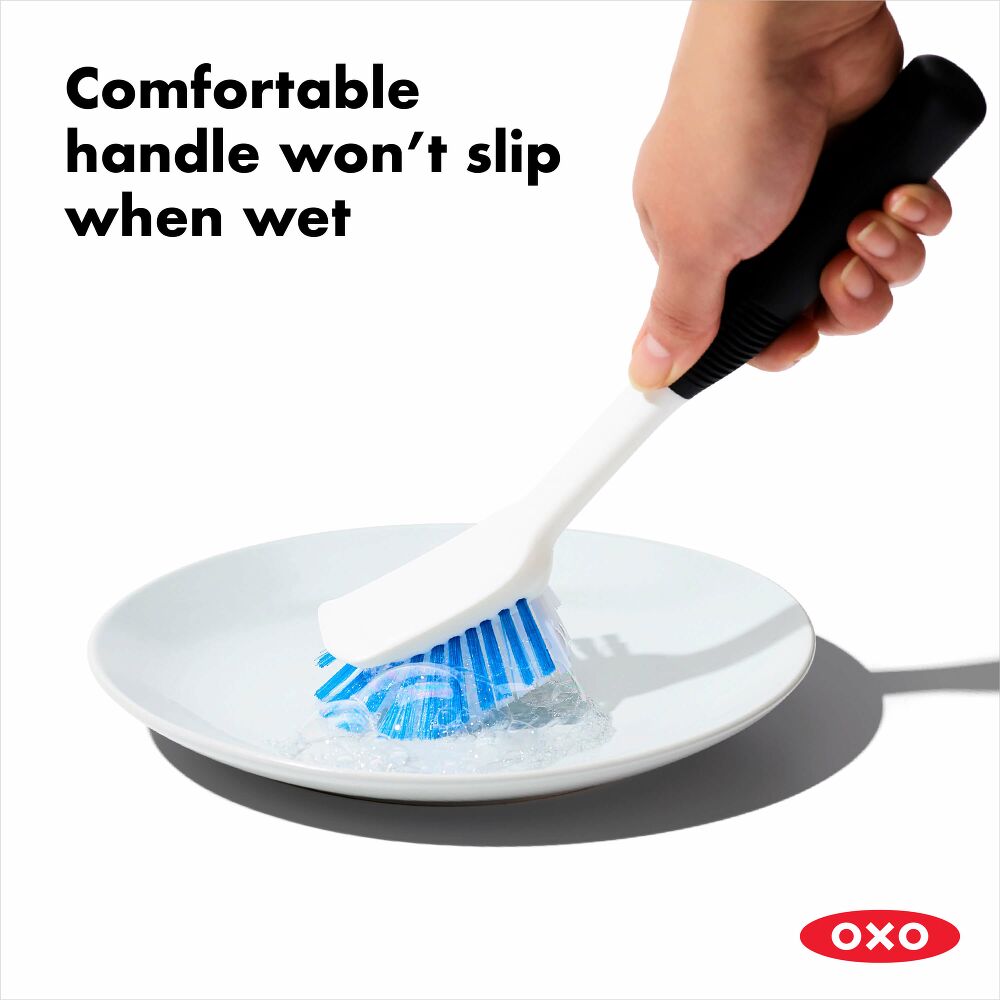Dish Brush with Scraper Q4