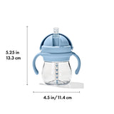 Transitions 6 Oz Straw Cup With Removable Handles S8