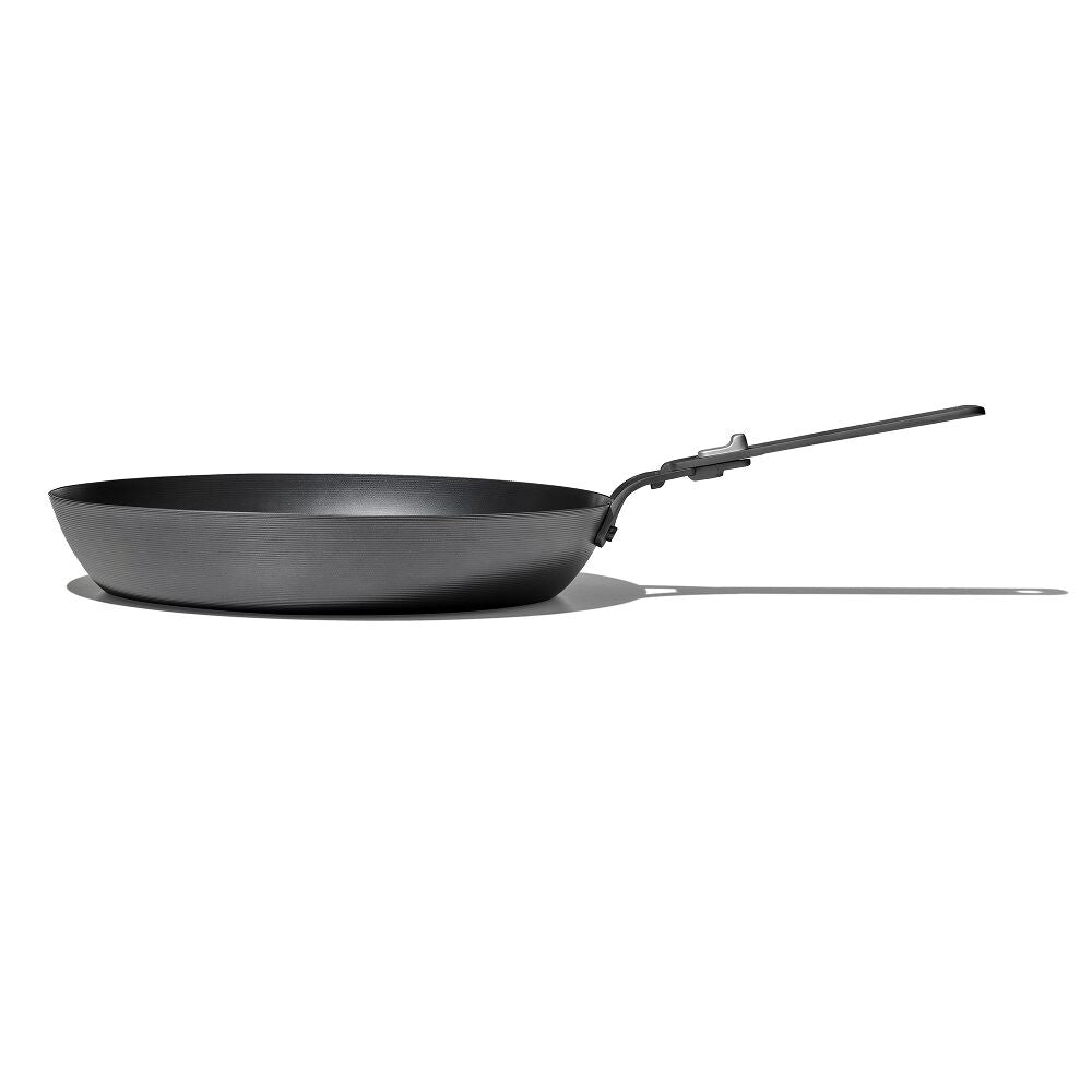 Outdoor 12-inch Carbon Steel Pan with Removable Handle P6