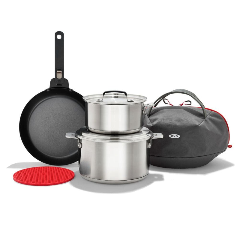 Outdoor Camp Cookware Set with Travel Bag O8
