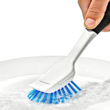 Nylon Bristle Dish Brush with Refills Y5