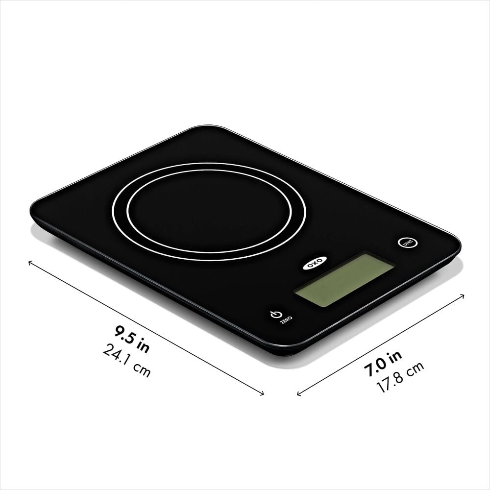 OXO Good Grips 22 lb Everyday Glass Food Scale S6
