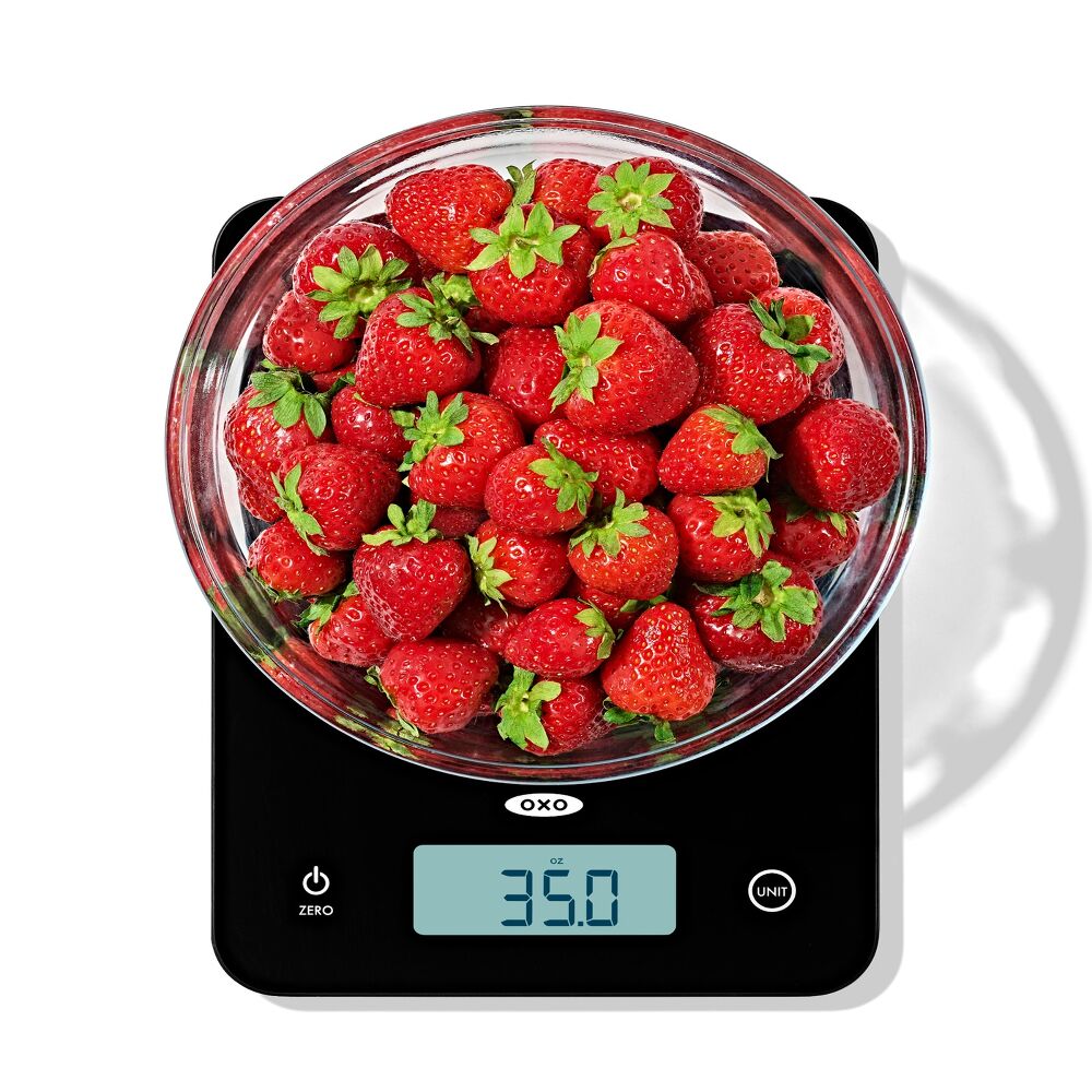 OXO Good Grips 22 lb Everyday Glass Food Scale S6