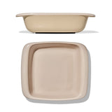 2 Qt Square Stoneware Baking Dish X2