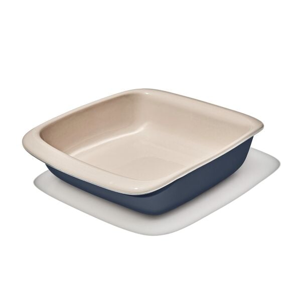2 Qt Square Stoneware Baking Dish X2