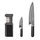 3-Piece Knife & Sharpener Set Y5