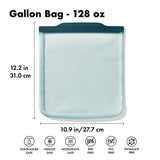 Silicone Reusable Bag - Gallon Bag (128 oz) - Lagoon L3