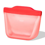 Silicone Reusable Bag - Stand-Up Snack (12 oz) – Watermelon D8