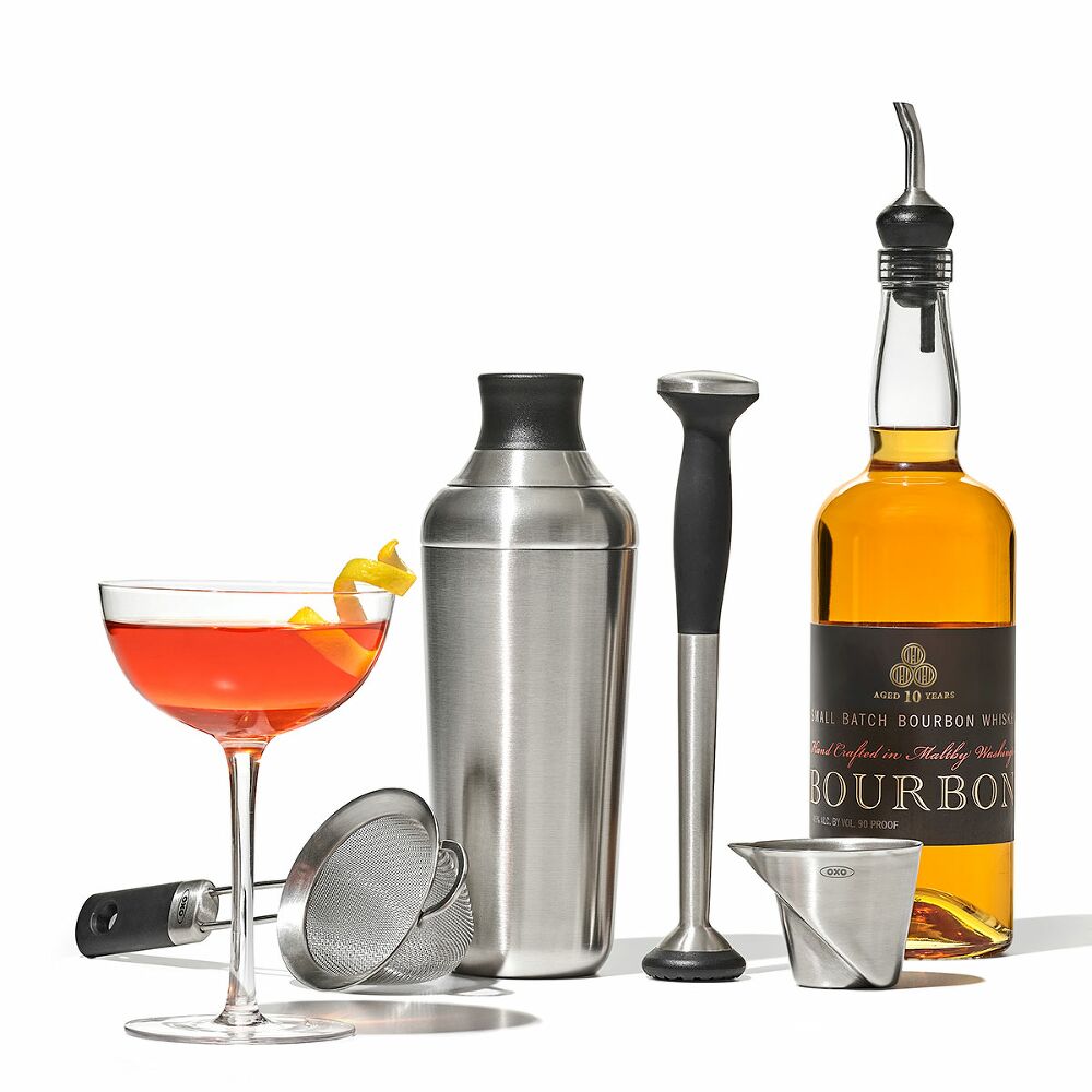 Steel 6-Piece Barware Set N1