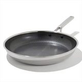 Trident Hybrid Non-Stick Stainless Steel 12 in Fry Pan S6
