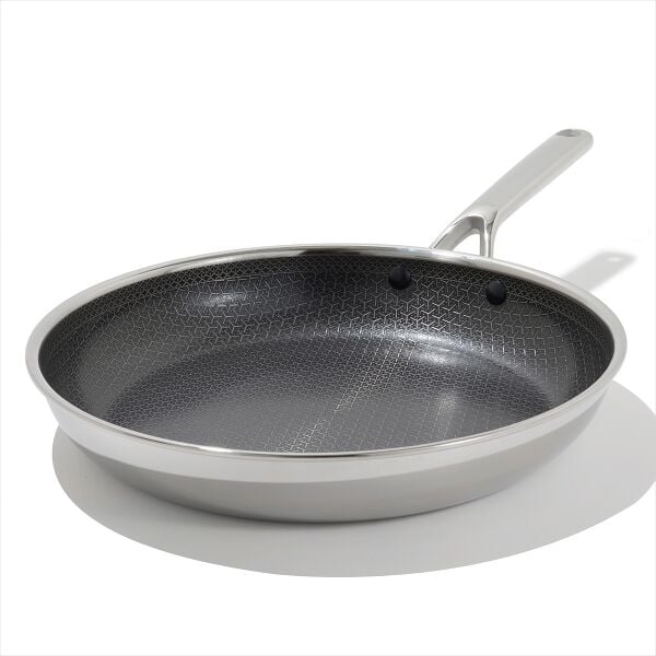 Trident Hybrid Non-Stick Stainless Steel 12 in Fry Pan S6