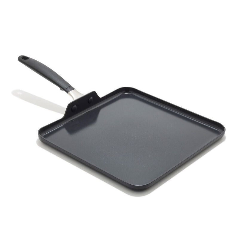 OXO Stainless Steel Everyday 11 in Square Griddle C0