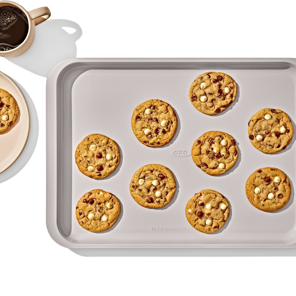 Non-Stick Pro Ceramic Coated Metal Bakeware Half Sheet Pan R7