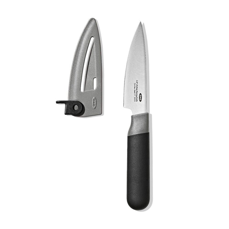 3.5 in Paring Knife with Locking Sheath J2