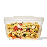 Silicone Reusable Bag - Stand-Up Quart (32 oz) - Oat A6