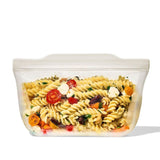 Silicone Reusable Bag - Stand-Up Quart (32 oz) - Oat A6