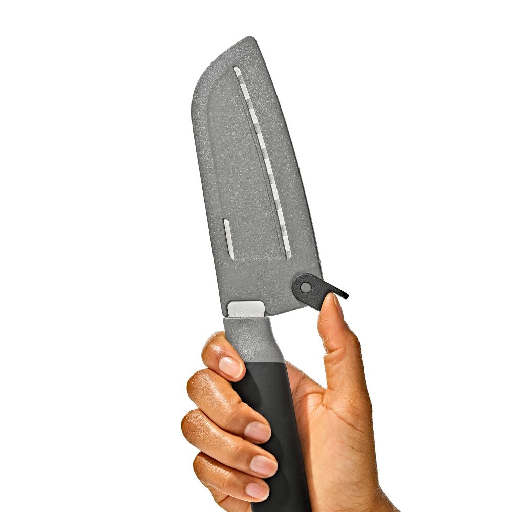 5 in Santoku Knife with Locking Sheath X6