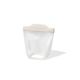 Silicone Reusable Bag - Stand-Up Cup (8 oz) - Oat X7