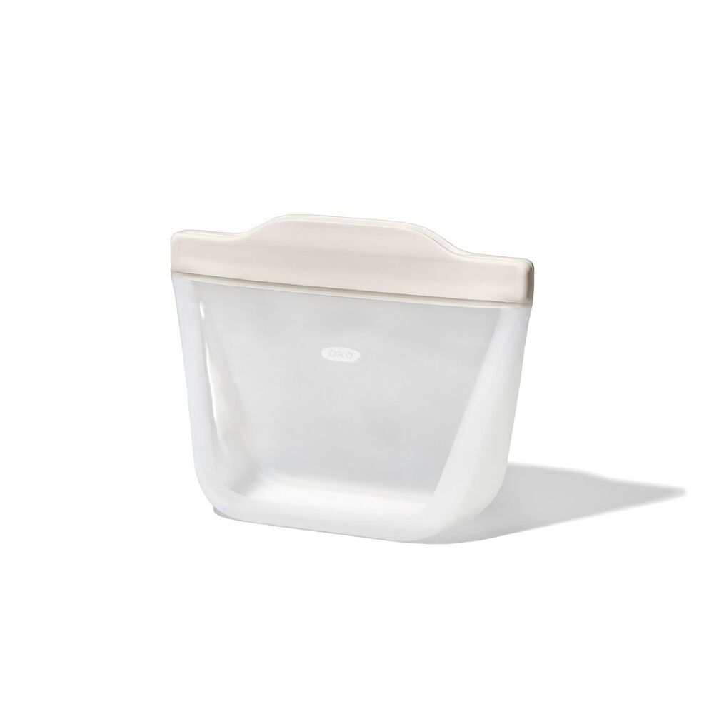 Silicone Reusable Bag - Stand-Up Snack (12 oz) – Oat P0