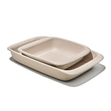 2 Qt Square Stoneware Baking Dish X2