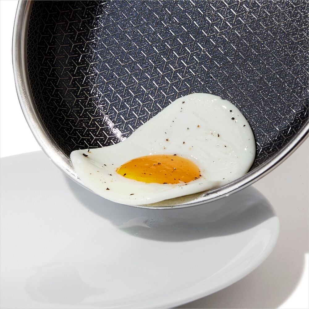 Trident Hybrid Non-Stick Stainless Steel 8 in Fry Pan K3