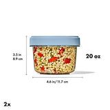 Twist & Stack Container (20 oz) – 2-Pack S4
