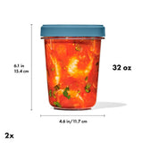 Twist & Stack Container (32 oz) – 2-Pack Z0