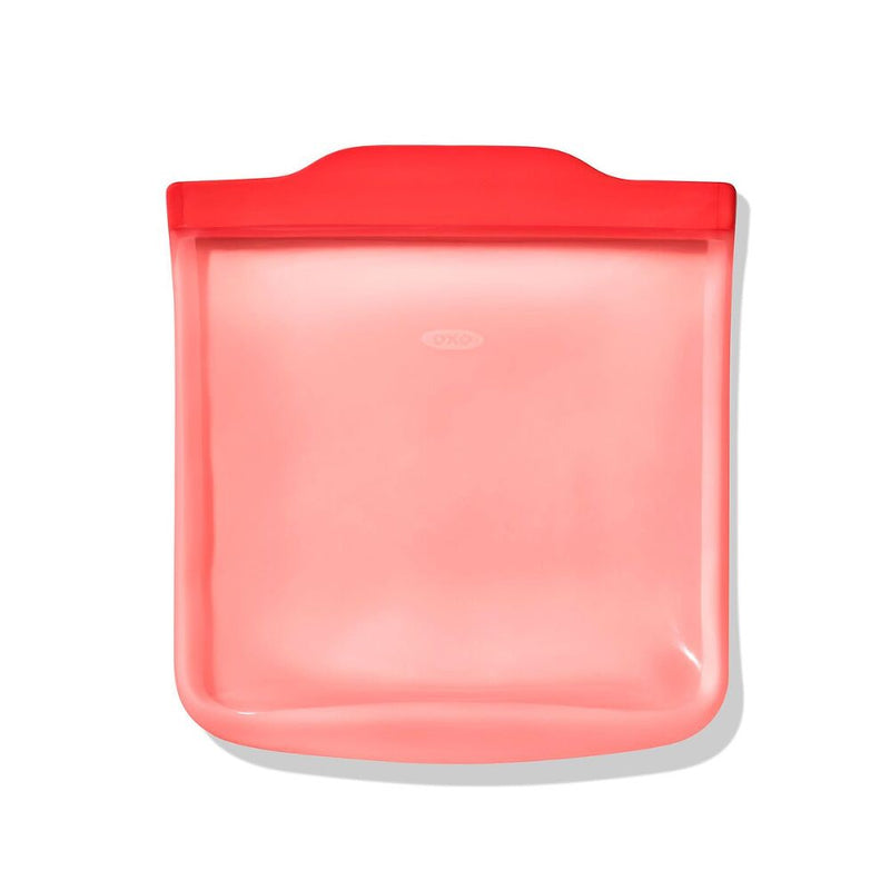 Silicone Reusable Bag - Sandwich Bag (28 oz) - Watermelon G1