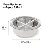 OXO Pet Easy-Clean Slow Feeder - Large, 4 Cups/950 ml L3