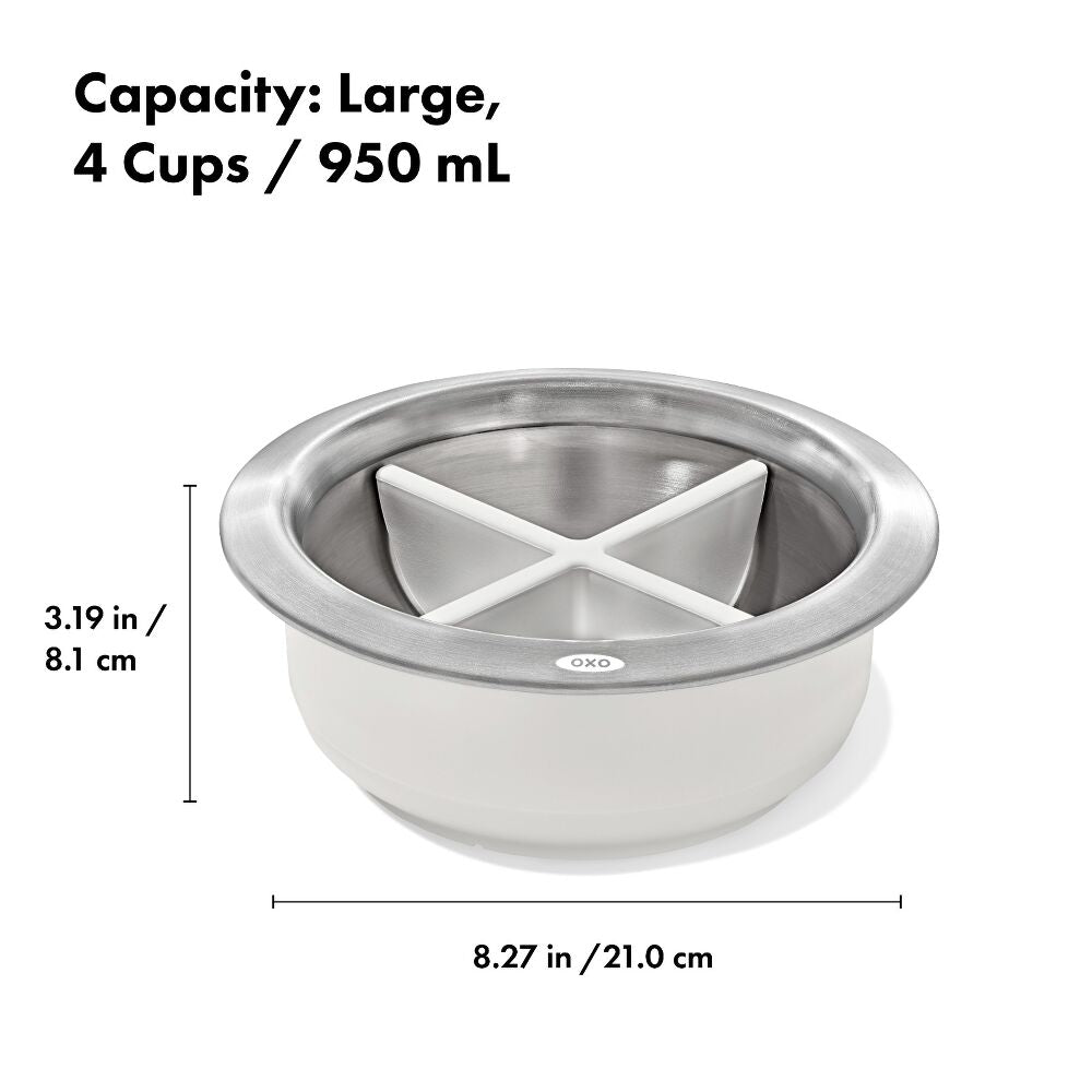 OXO Pet Easy-Clean Slow Feeder - Large, 4 Cups/950 ml L3
