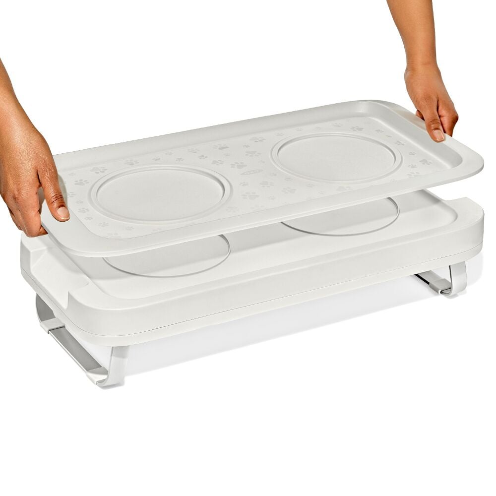 OXO Pet Adjustable Elevated Feeder V1