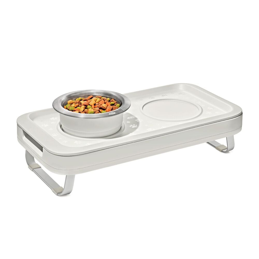 OXO Pet Adjustable Elevated Feeder V1