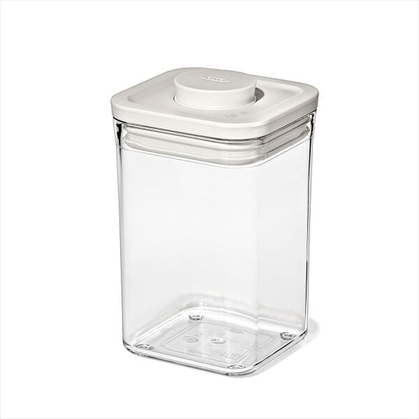 OXO Pet POP Container — Small Square Short — 1.1 Qt/1 L Q1