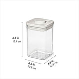 OXO Pet POP Container — Small Square Short — 1.1 Qt/1 L Q1