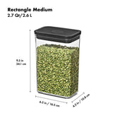 POP Container - Rectangle Medium (2.7 Qt/2.6 L) T1