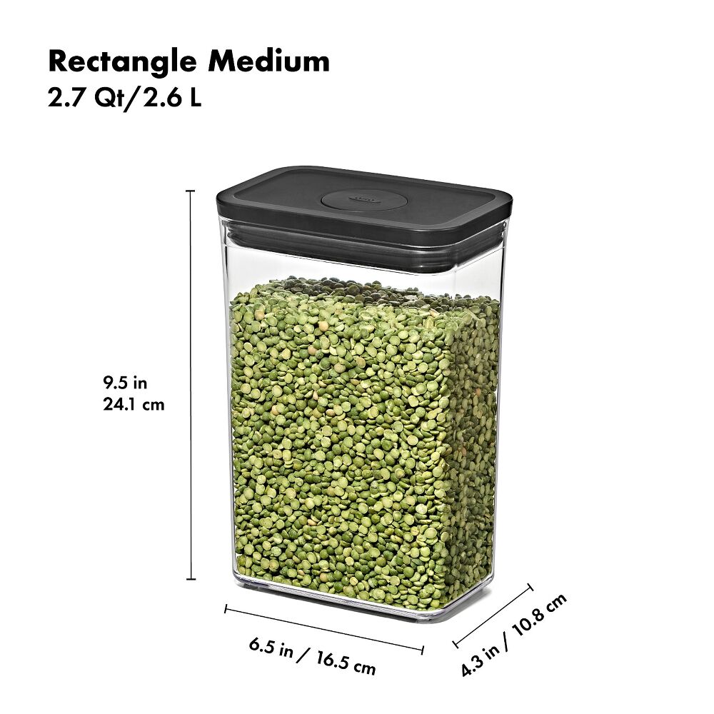 POP Container - Rectangle Medium (2.7 Qt/2.6 L) T1