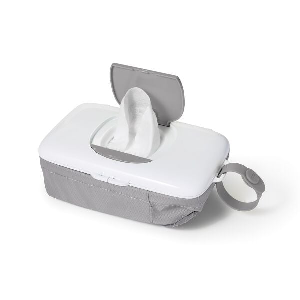 On-the-Go Wipes Dispenser with Diaper Pouch J9