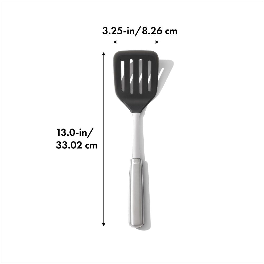 OXO Steel Silicone Flexible Turner N8