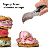Steel Lever Ice Cream Scoop N1