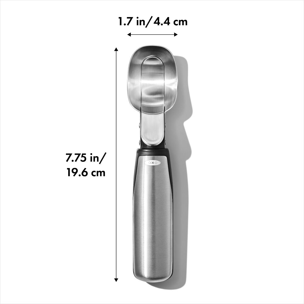 Steel Lever Ice Cream Scoop N1