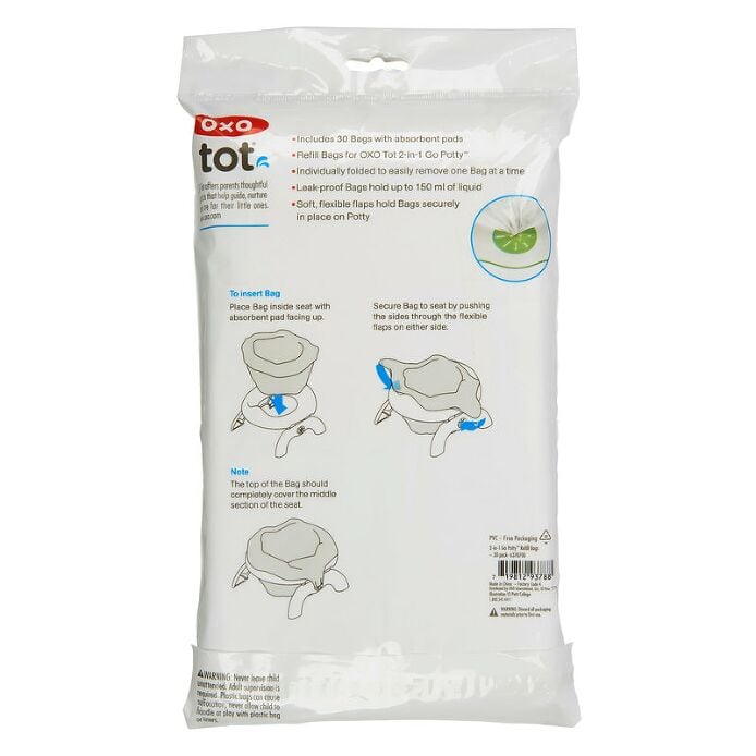 2-in-1 Go Potty™ Refill Bags - 30 Pack R1