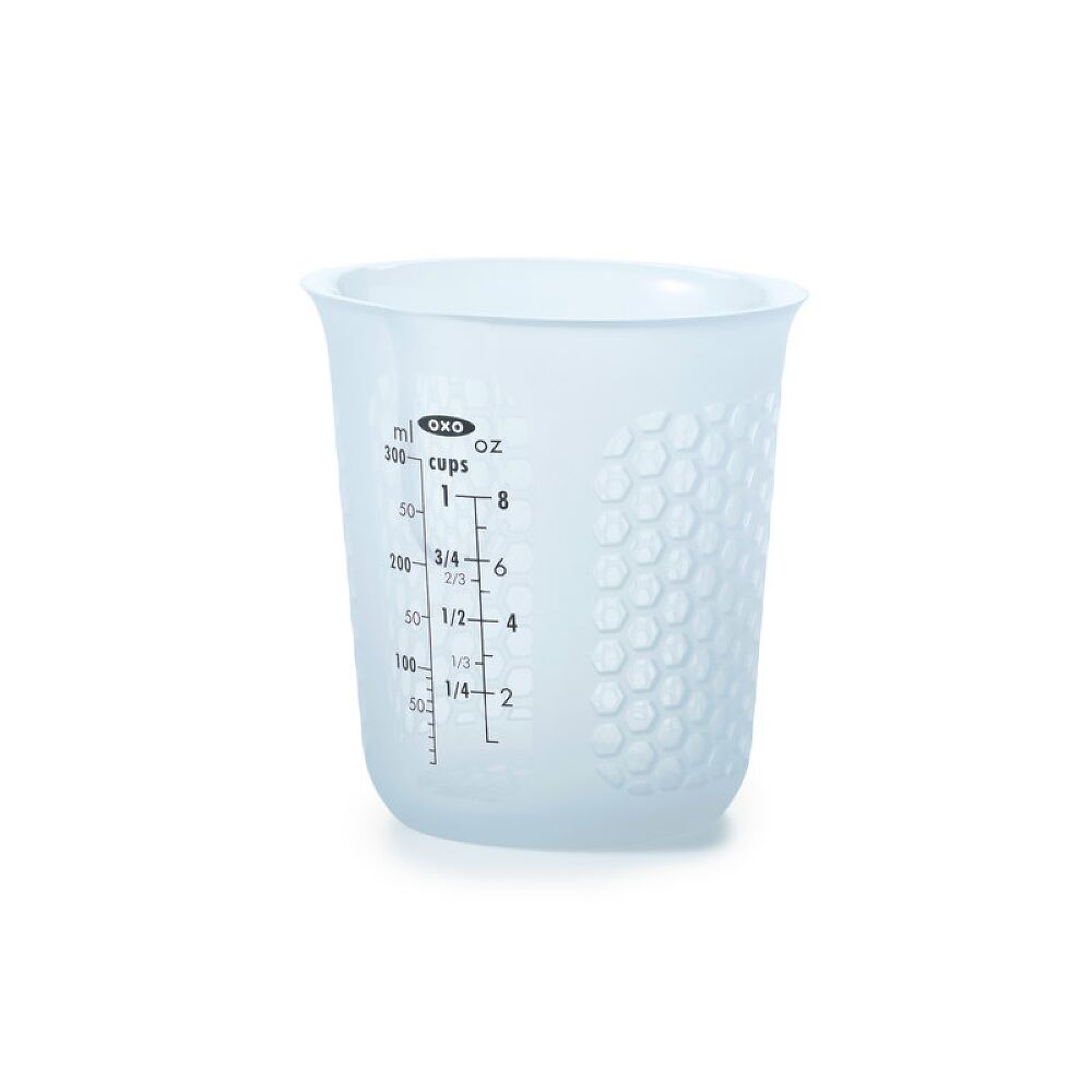 1 Cup Squeeze & Pour Silicone Measuring Cup J6