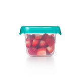 6 oz Baby Blocks™ Plastic Freezer Storage Containers - Tot Teal I7