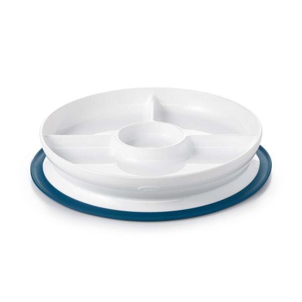 Stick & Stay Suction Divided Plate O7