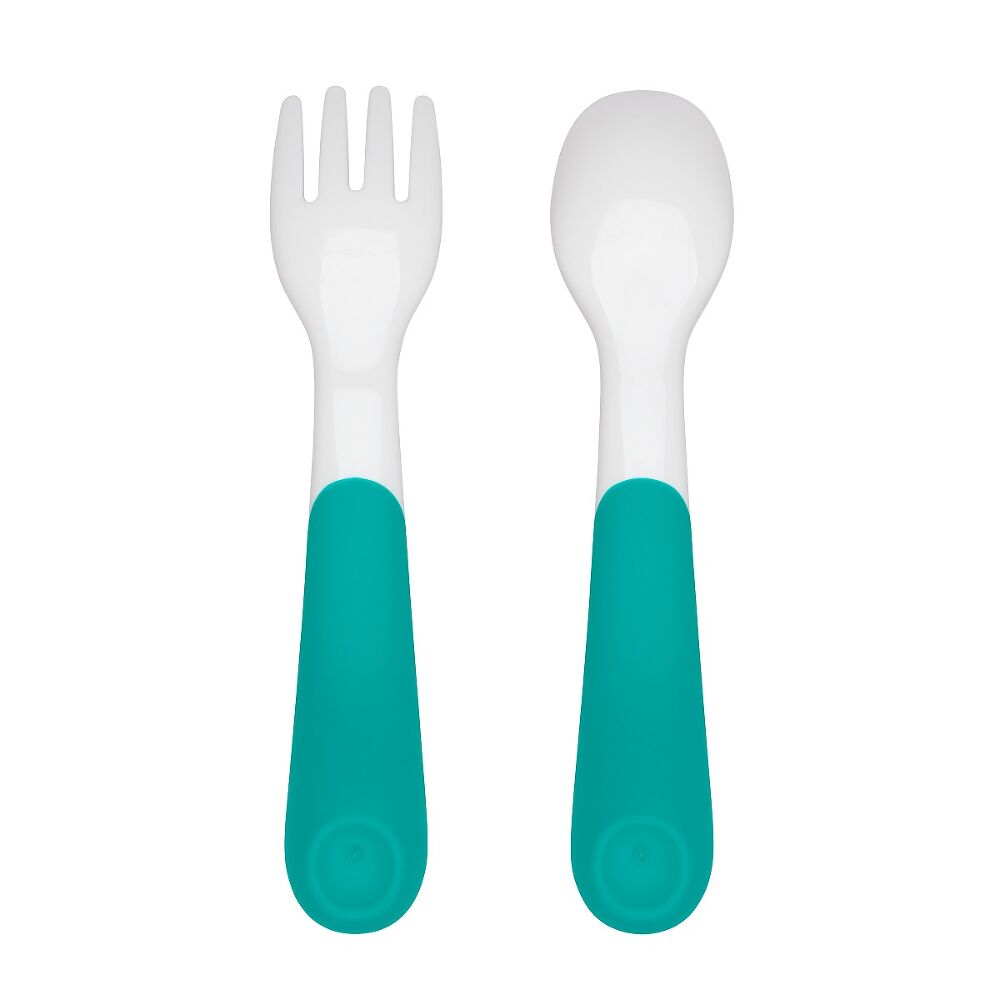 On-the-Go Plastic Fork and Spoon Set with Travel Case Q1