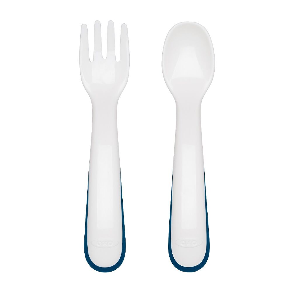 On-the-Go Plastic Fork and Spoon Set with Travel Case A3