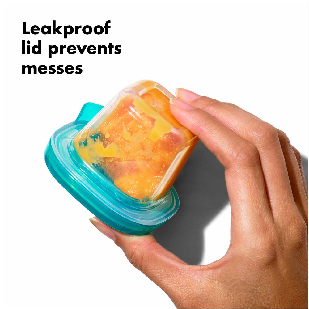 2 oz Baby Blocks™ Silicone Freezer Storage Containers A0
