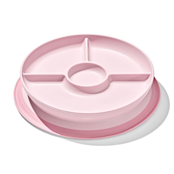Stick & Stay Suction Divided Plate D9