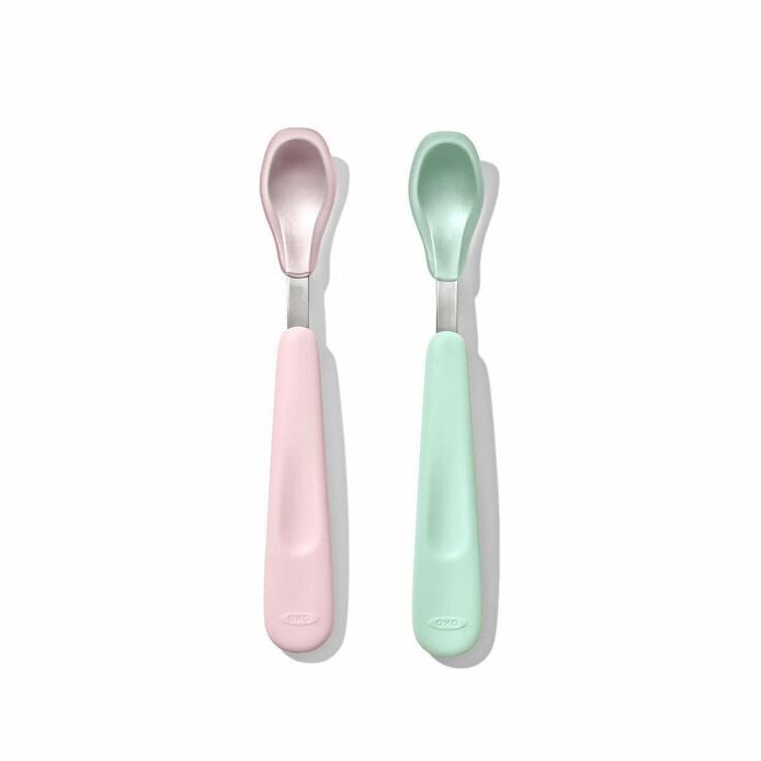 Feeding Spoon Set with Soft Silicone C4