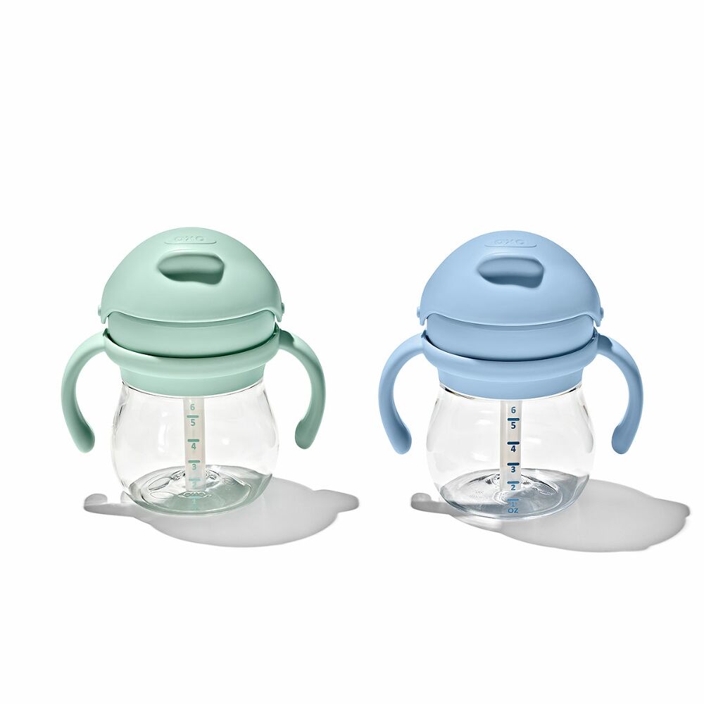 Transitions 6 Oz Straw Cup with Handles Set O8